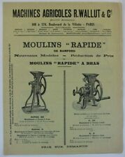 Prospectus brochure machine d'occasion  Auneau