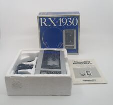 Rádio cassete RX-1925 Panasonic FM-AM player na caixa/manual - Testado - LEIA comprar usado  Enviando para Brazil