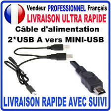 Câble USB 2.0 mâle double A vers mâle mini B Disque dur externe MP3 Caméra d'occasion  Paris XII