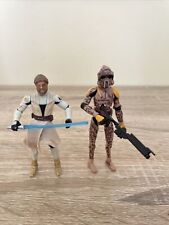 star wars clone wars tcw assault on geonosis arf trooper And Obi-wan 3.75 figure for sale  Shipping to South Africa