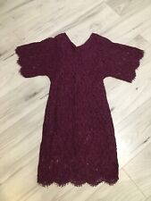 Days Like This burgundy lace dress size M na sprzedaż  PL