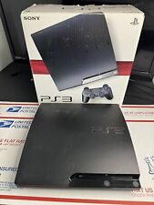 Usado, Consola doméstica Sony CECH-3001A PlayStation 3 PS3 delgada negra solo-160 GB con caja segunda mano  Embacar hacia Argentina