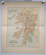 County map argyll for sale  HORNCASTLE