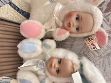 Two baby dressed up as animals porcelain dolls for sale  LIVERPOOL