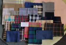 Tweed tartan fabric for sale  WIRRAL