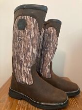 Botas para hombre Mossy Oak Snake Shield Bottomland impermeables, cálidas y aisladas 8D segunda mano  Embacar hacia Argentina