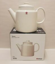 Kaj Franck Teema White Tea Pot 1litre 34 oz Brand New Iittala Arabia Finland  , käytetty myynnissä  Suomi