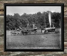 Spectacular... Antique Steam Tractor & Hay Baler...  8"x10" Photo Print for sale  Canada
