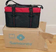 Bagagem de mão vintage Samsonite preta e vermelha nova na caixa original comprar usado  Enviando para Brazil