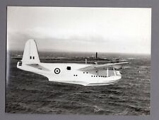 SHORT SUNDERLAND FLYING BOAT VINTAGE ORIGINAL MANUFACTURERS PHOTO RAF 11 for sale  LONDON
