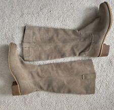 Beige braune stiefel gebraucht kaufen  Unkel