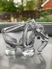 Crystal glass elephant for sale  READING