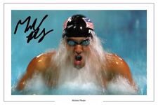 Michael phelps signed for sale  Shipping to Ireland
