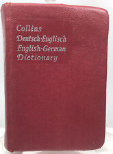 Diccionario Collins alemán inglés-inglés alemán vintage 1969 bolsillo talla (44) segunda mano  Embacar hacia Argentina