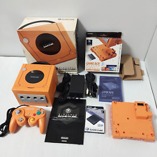 Consola Nintendo GameCube Spice Orange con reproductor Gameboy NTSC-U/C funciona bien segunda mano  Embacar hacia Argentina