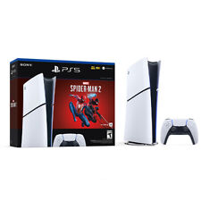 Paquete de 2 PlayStation 5 Digital Slim Edition Marvels Spider Man - Incluye PS5 Co segunda mano  Embacar hacia Argentina