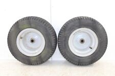 Husqvarna GTH24481 Garden Tractor Front Wheels Rims Set Lawn Mower, used for sale  Shipping to South Africa