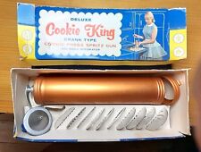 1960's Nordic Ware Vintage "Cookie King" pistola de biscoito prensa spritz. comprar usado  Enviando para Brazil
