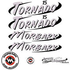 Morbark Tornado 15 decalques, kit de adesivos para picador de madeira repro, laminado UV comprar usado  Enviando para Brazil