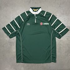 Camiseta deportiva de rugby de whisky Jameson de manga corta verde L irlandesa segunda mano  Embacar hacia Argentina