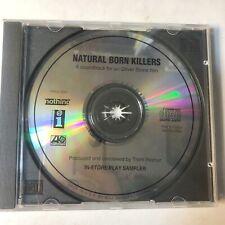 Trilha sonora Natural Born Killers amostrador na loja CD promocional Trent Reznor NIN, usado comprar usado  Enviando para Brazil