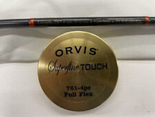 Orvis Superfine Touch 761-4 Fly Rod 7'-6",1wt.,4pc. W/ Tube and Sock. Ex.Cond. for sale  Shipping to South Africa