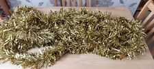 Gold tinsel for sale  PONTYPOOL