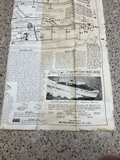 Kit de esterlinas vintage Chris Craft 47’ Buccaneer Flying Bridge Cruiser planos B3 comprar usado  Enviando para Brazil