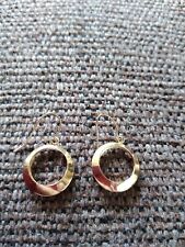 9ct gold earrings for sale  HALIFAX