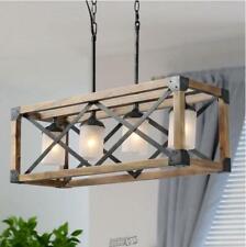 wood dining table light for sale  Terre Haute