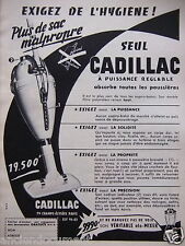 Publicité 1955 aspirateur d'occasion  Compiègne
