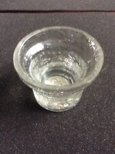Crackle glass candle for sale  CARNFORTH
