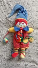 Doudou clown multicolore d'occasion  Rosny-sous-Bois