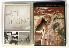 Lote de dos películas en DVD colección de criterios de finales de primavera y picnic en Hanging Rock segunda mano  Embacar hacia Mexico