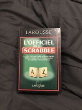 Officiel scrabble larousse d'occasion  Louviers