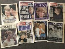 Princess diana newspapers for sale  BEDFORD