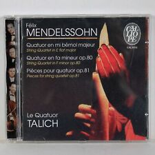 Mendelssohn quatuors op.80 d'occasion  Laval