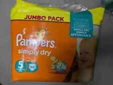 Vintage Pieluchy Pieluchy Pampers Simply Dry Junior 5 2016 Otwarte 64 szt. na sprzedaż  PL