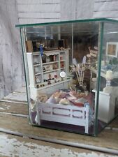 Miniature dollhouse bedroom d'occasion  Expédié en Belgium