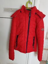 Red superdry jacket for sale  LONDON