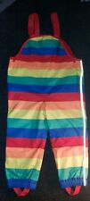 Rainbow stripe dungaree for sale  GLASGOW
