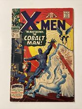 Uncanny X-Men #31 (1967 Marvel Comics) Cobalt Man GRAU BAIXO comprar usado  Enviando para Brazil
