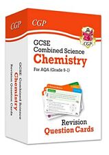 9-1 GCSE Combined Science: Chemistry AQA Revision Question Cards... by CGP Books segunda mano  Embacar hacia Argentina