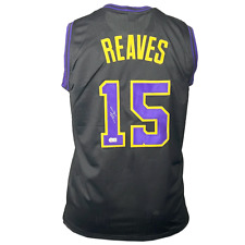 Camiseta de basquete preta Los Angeles assinada por Austin Reaves (Beckett) comprar usado  Enviando para Brazil
