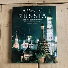 Atlas de Rusia y la Unión Soviética por Robin Milner-Gulland 1989 HB DJ Phaidon segunda mano  Embacar hacia Mexico