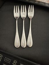 Oneida Cube Heirloom OMNI Stainless 3 Salad or Cake Forks 6 3/4 for sale  Shipping to South Africa