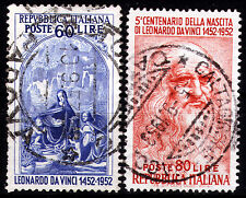 Italien 877-78, O, 500. Geburtstag Leonardo da Vinci, usado comprar usado  Enviando para Brazil