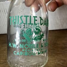 Vintage thistle dairy for sale  Houlton