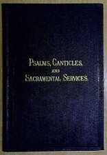 Psalter psalms canticles for sale  LLANWRDA