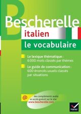 Bescherelle italien vocabulair d'occasion  France